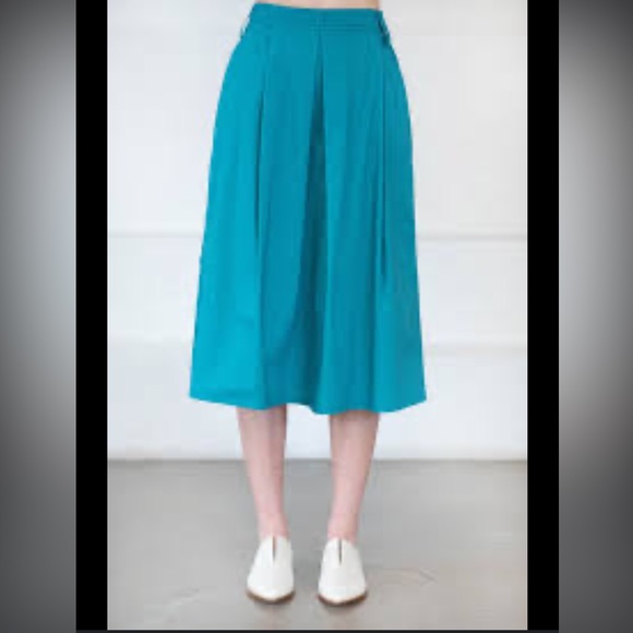 Embun Skirt (Teal)